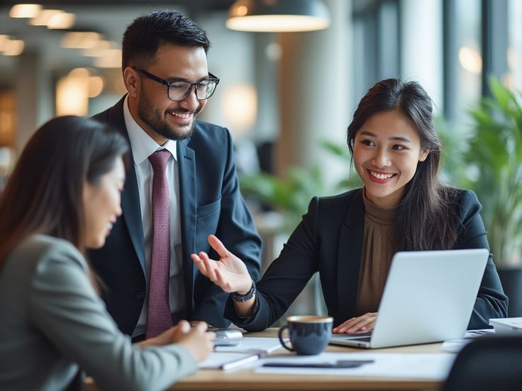 Happy family achieving financial security with Tesft Financial Group